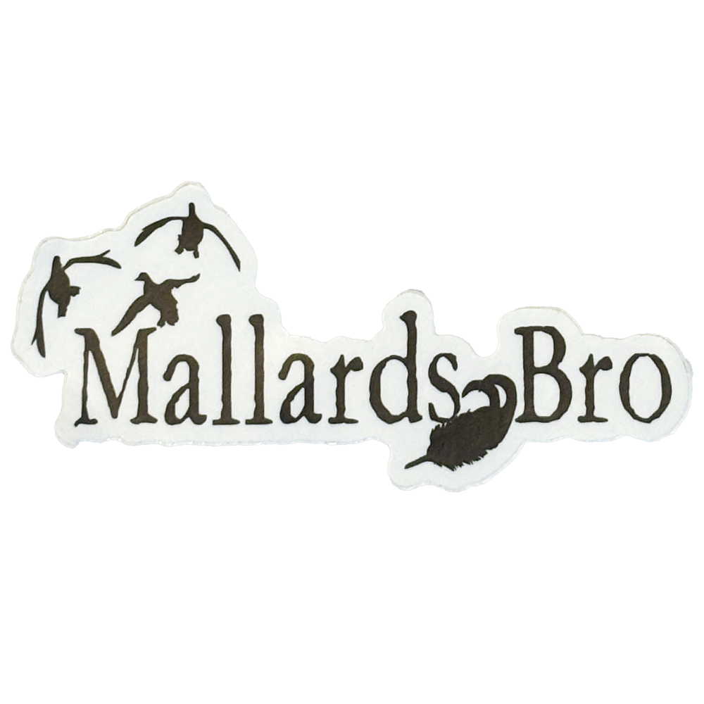 Die Cut Mallards Bro Sticker