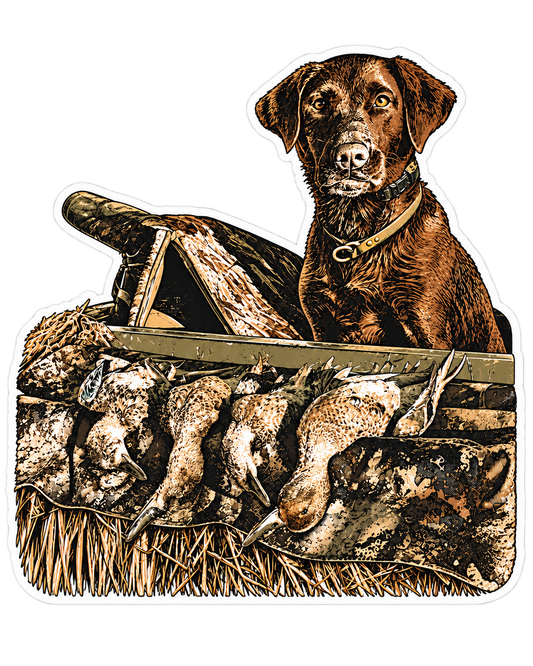 Kora Teal Hunt Sticker