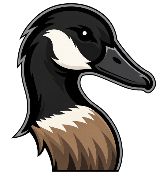 Canada Goose Head Sticker