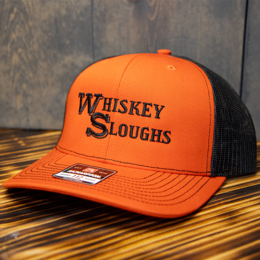 Orange Whiskey Sloughs Hat