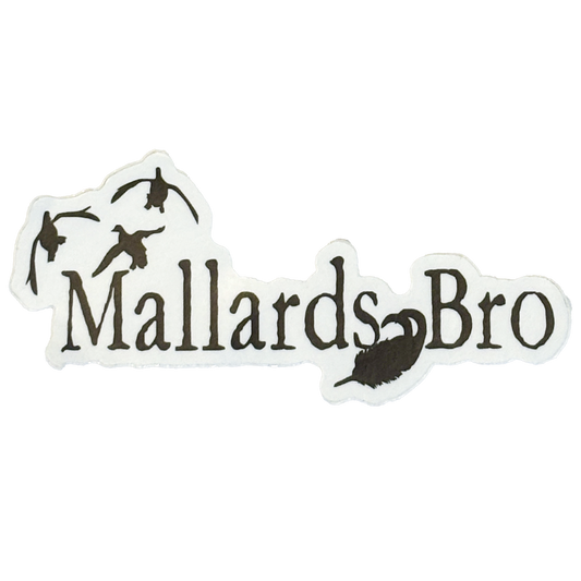 Die Cut Mallards Bro Sticker